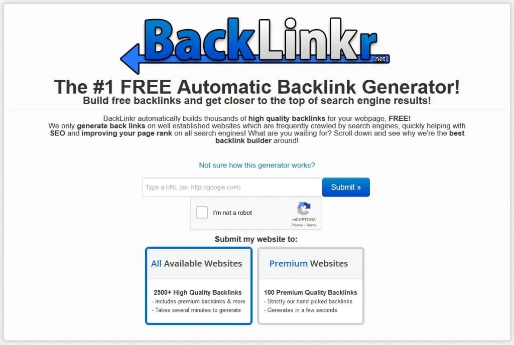 BackLinkr.net